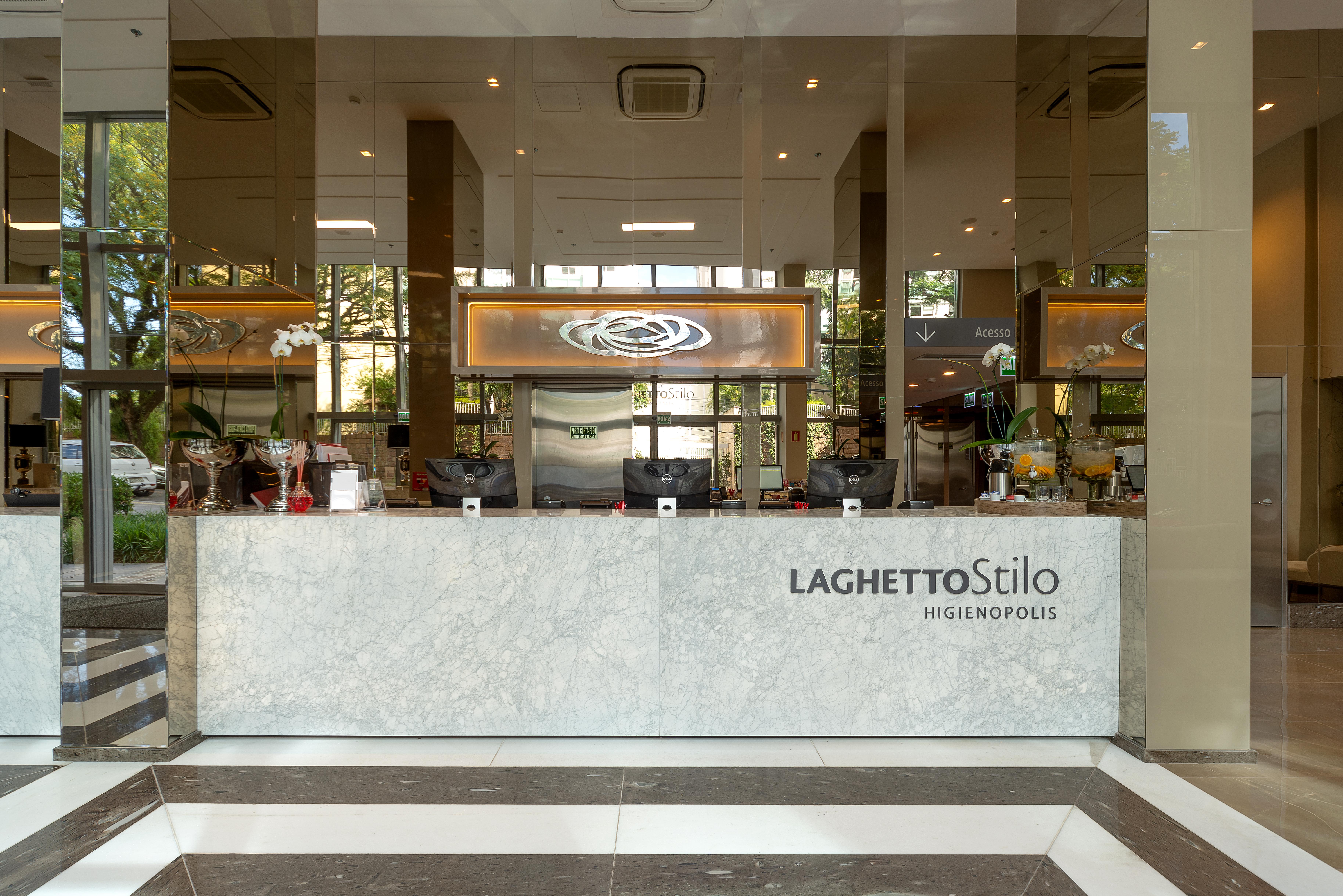 Hotel Laghetto Stilo Higienopolis Порту-Алегри Экстерьер фото